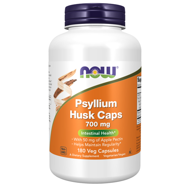 Psyllium Husk 700 mg Veg Capsules-Fiber Supplements/Muciloids-AlchePharma