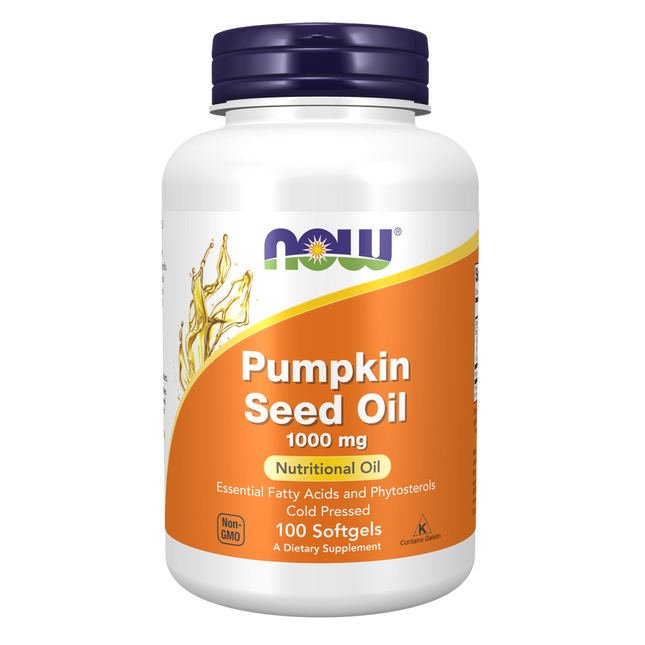 Pumpkin Seed Oil 1000 mg Softgels-Nutritional Oils-AlchePharma