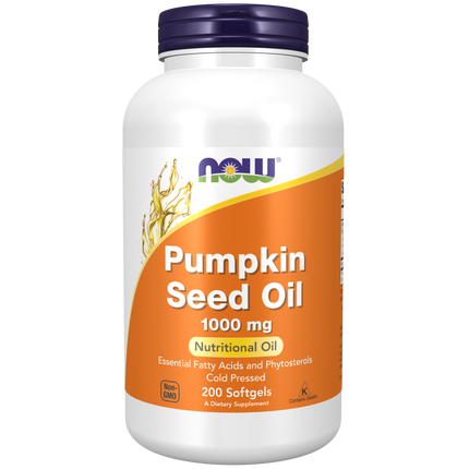 Pumpkin Seed Oil 1000 mg Softgels-Nutritional Oils-AlchePharma