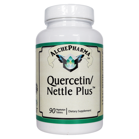 Quercetin and Nettle Plus - 3 Vegetarian Tablets Formula-Herb-AlchePharma