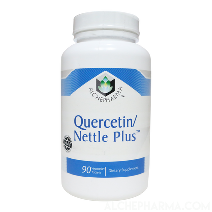 Quercetin and Nettle Plus - 3 Vegetarian Tablets Formula-Herb-AlchePharma