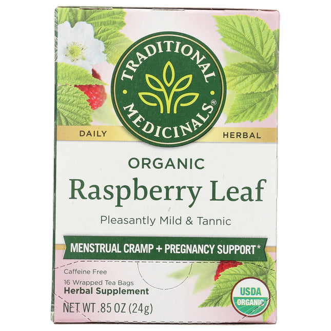 Raspberry Leaf Tea, Organic-Herbal Teas-AlchePharma