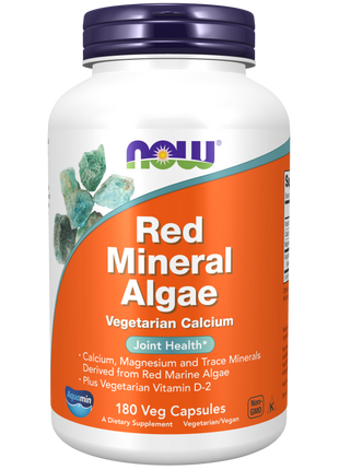 Red Mineral Algae Veg Capsules-Minerals-AlchePharma