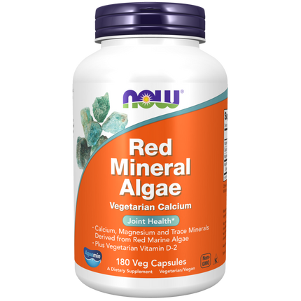 Red Mineral Algae Veg Capsules-Minerals-AlchePharma