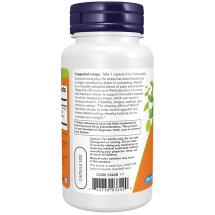 Relora® 300 mg Veg Capsules-Weight Maintenance-AlchePharma