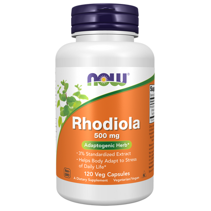 Rhodiola 500 mg Veg Capsules-Herbs-AlchePharma