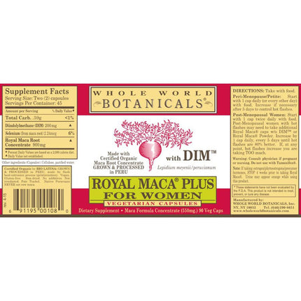 Royal Maca Plus with DIM-Hormone Balance-AlchePharma