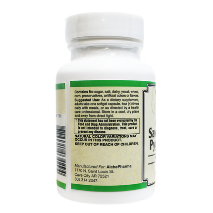 SAW PALMETTO & PYGEUM PLUS-PROSTATE SUPPORT [ European Standardized ] PROFESSIONAL FORMULA-Herbal-AlchePharma