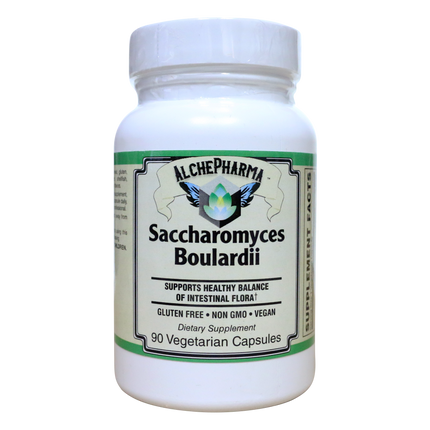 Saccharomyces Boulardii - Non-GMO Project Verified - Dairy Free-Probiotic-AlchePharma