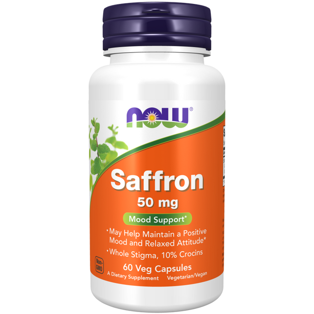 Saffron 50 mg Veg Capsules-Herbs-AlchePharma