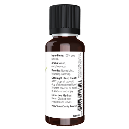 SAGE OIL 1 OZ-Aromatherapy-AlchePharma