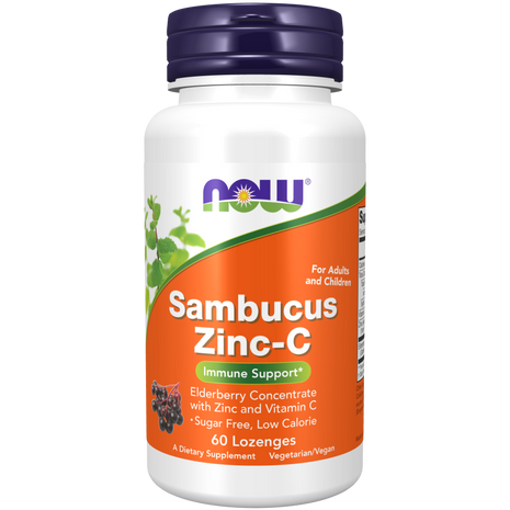 Sambucus Zinc-C Lozenges-Immune System Enhancers-AlchePharma