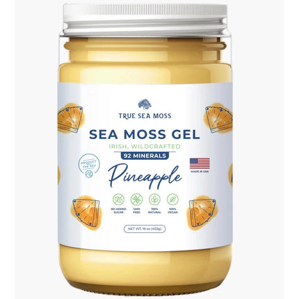 Sea Moss Gel 16 Oz. (Pineapple)-Sea Moss-AlchePharma