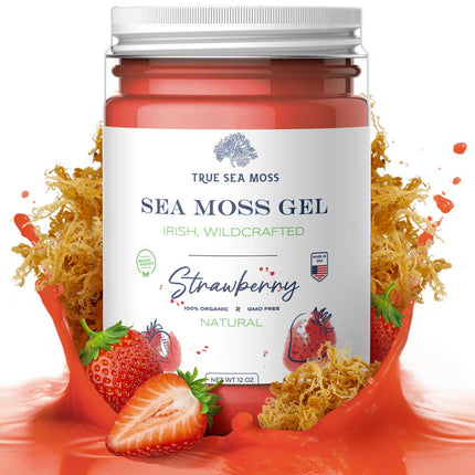 STRAWBERRY SEA MOSS GEL: 1 Pack-AlchePharma