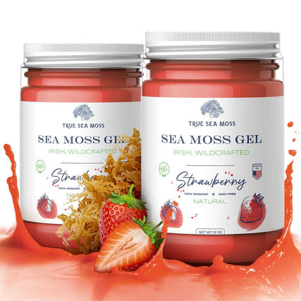 STRAWBERRY SEA MOSS GEL: 1 Pack-AlchePharma