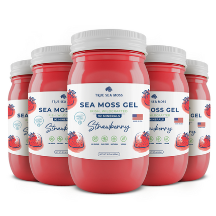 STRAWBERRY SEA MOSS GEL: 1 Pack-AlchePharma