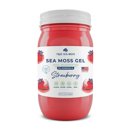 STRAWBERRY SEA MOSS GEL: 1 Pack-AlchePharma