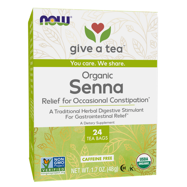 Senna Tea, Organic-Herbal Teas-AlchePharma