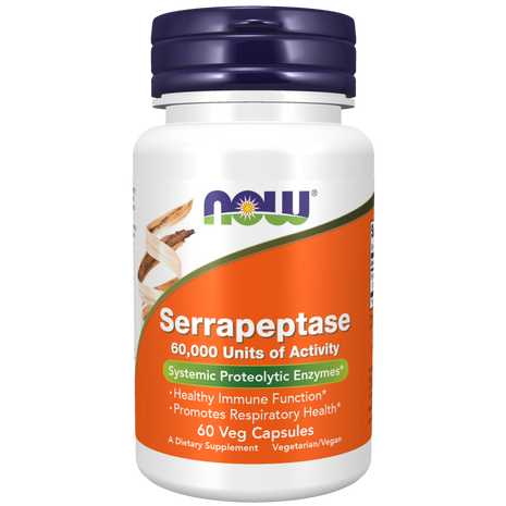 Serrapeptase Veg Capsules-Digestive Support-AlchePharma