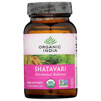 Shatavari 90 Caps for Hormonal Balance (Organic)-Women's Health-AlchePharma