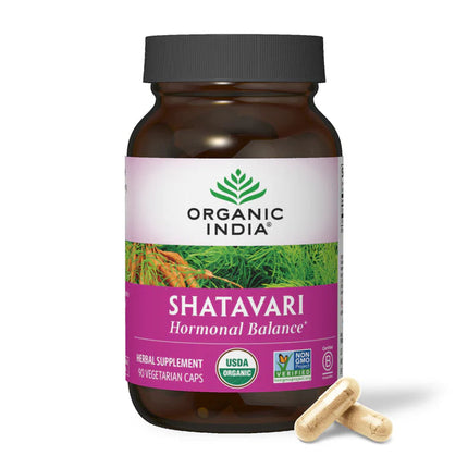 Shatavari 90 Caps for Hormonal Balance (Organic)-Women's Health-AlchePharma