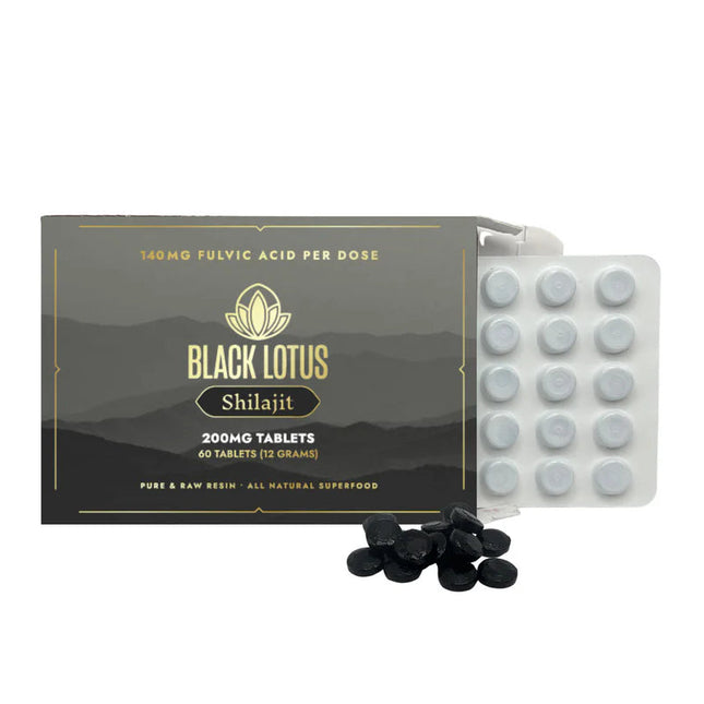 Shilajit Tablets - Pure & Raw-Herbs-AlchePharma