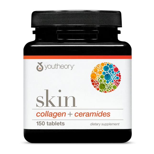 Skin Collagen + Ceramides 150 Tablets-Collagen-AlchePharma