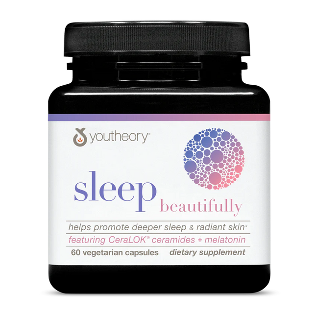 Sleep Beautifully 60 Veg Caps (Ceramides + Melatonin)-Sleep-AlchePharma