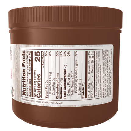 Slender Hot Cocoa, Organic (No Sugar Added)-Natural Foods-AlchePharma