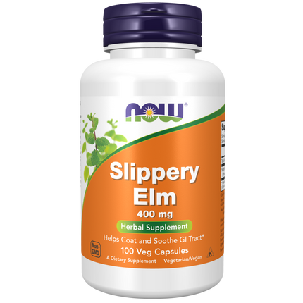 Slippery Elm 400 mg Veg Capsules-Herbs-AlchePharma