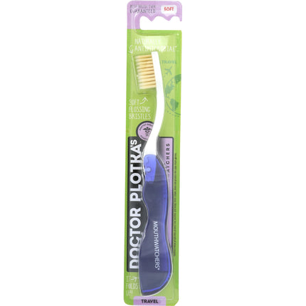 Soft Folding Toothbrush - Adults (Naturally Antimicrobial Brushing Bristles)-Toothbrush-AlchePharma