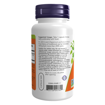 St. John's Wort 300 mg Veg Capsules-Herbs-AlchePharma