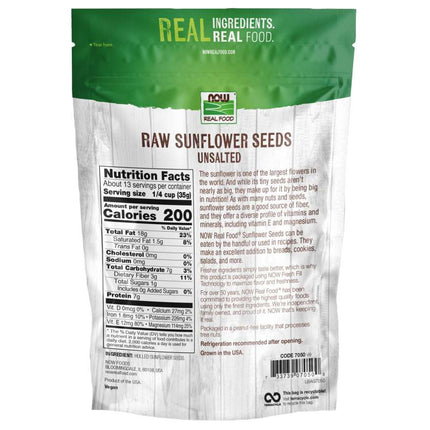 Sunflower Seeds, Raw & Unsalted-Natural Foods-AlchePharma