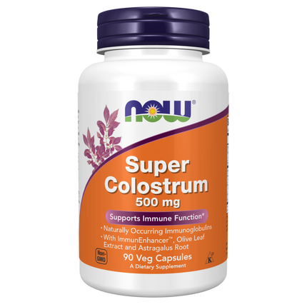 Super Colostrum 500 mg Veg Capsules-Immune System Enhancers-AlchePharma