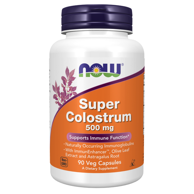 Super Colostrum 500 mg Veg Capsules-Immune System Enhancers-AlchePharma