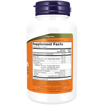 Super Enzymes Tablets-Digestive Support-AlchePharma