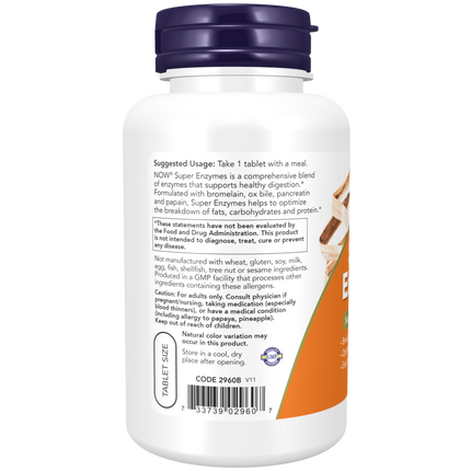 Super Enzymes Tablets-Digestive Support-AlchePharma