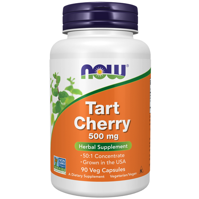 Tart Cherry 500 mg Veg Capsules-Herbs-AlchePharma