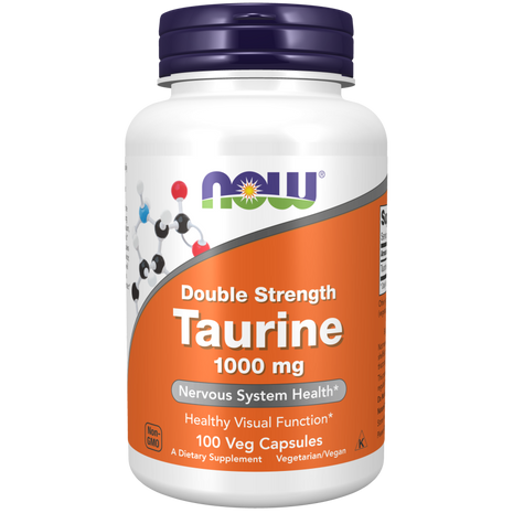 Taurine, Double Strength 1000 mg Veg Capsules-Amino Acids-AlchePharma