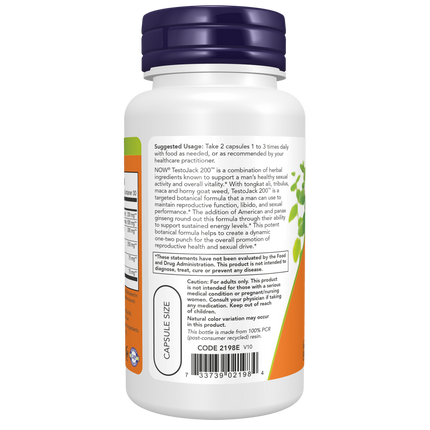 TestoJack 200™ Veg Capsules-Sports Nutrition-AlchePharma