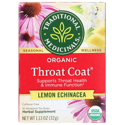 Throat Coat - Lemon Echinacea, Organic-AlchePharma