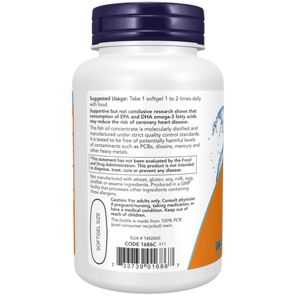 Tri-3D Omega™ Fish Oil Softgels-Nutritional Oils-AlchePharma