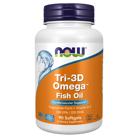 Tri-3D Omega™ Fish Oil Softgels-Nutritional Oils-AlchePharma