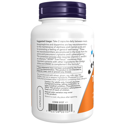 True Focus™ Veg Capsules-Mental Fitness/Mood Support-AlchePharma