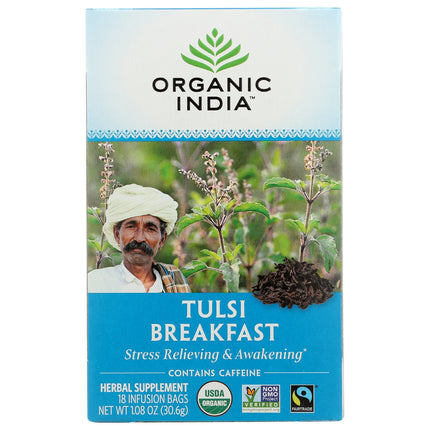 Tulsi Breakfast Tea-Herbal Teas-AlchePharma