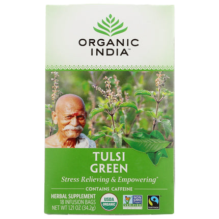 Tulsi Green Tea-Herbal Teas-AlchePharma