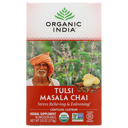 Tulsi Masala Chai Tea-Herbal Teas-AlchePharma