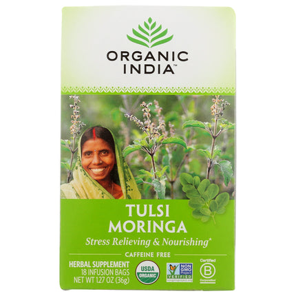 Tulsi Moringa Tea-Herbal Teas-AlchePharma