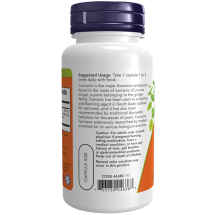 Turmeric Curcumin Veg Capsules-Herbs-AlchePharma