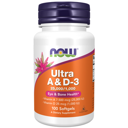 Ultra A & D-3 25,000/1,000 Softgels-Vitamins-AlchePharma